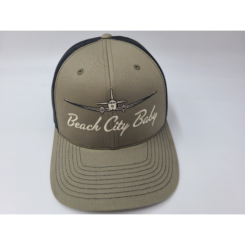 Beach City Baby Mesh Trucker Snapback Hat Cap US Army Douglas C-53‎ Skytrooper